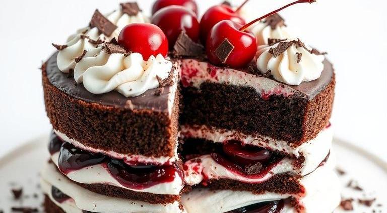 jamie oliver black forest gateau