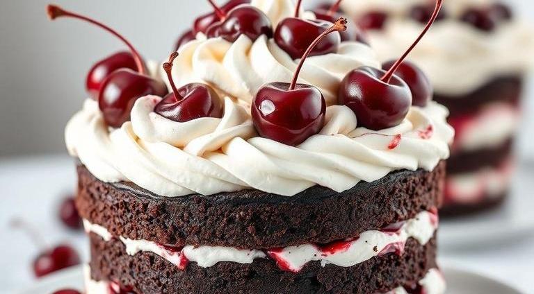 jamie oliver black forest trifle