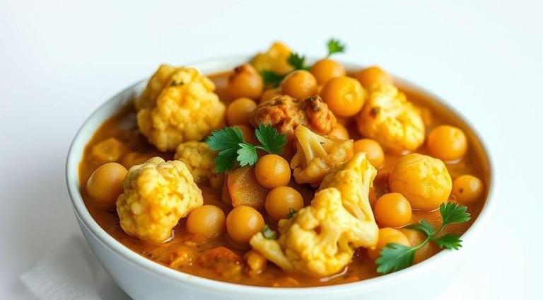 jamie oliver cauliflower and chickpea curry