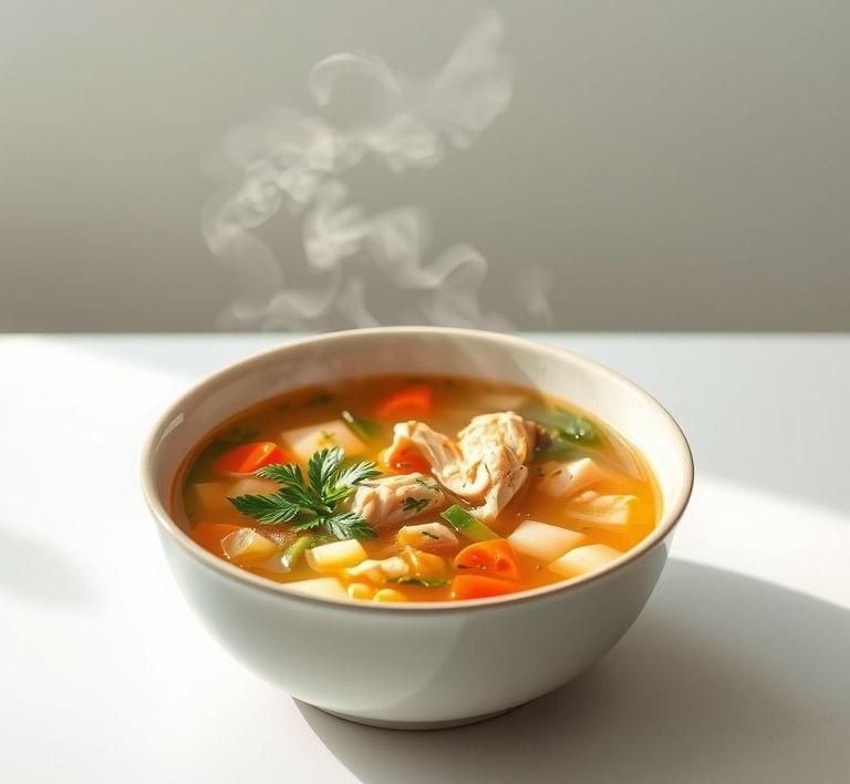 jamie oliver chicken garden soup