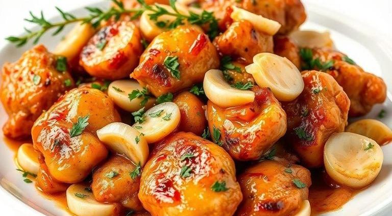 jamie oliver garlic chicken