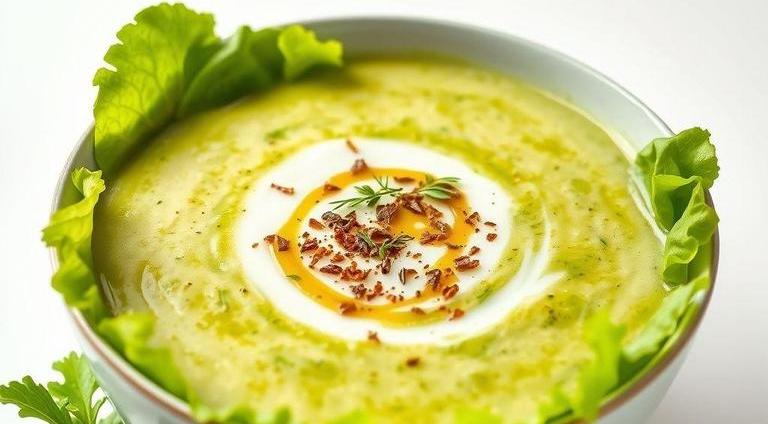 jamie oliver lettuce soup