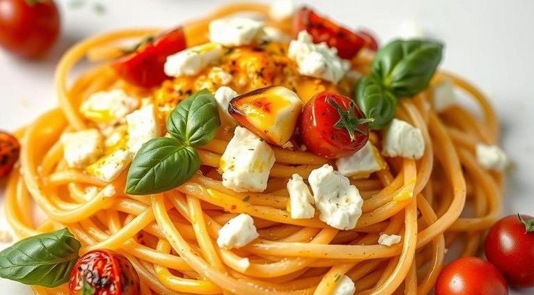 jamie oliver roast feta pasta