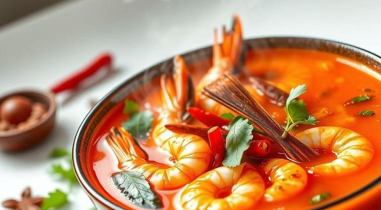 jamie oliver spicy prawn soup