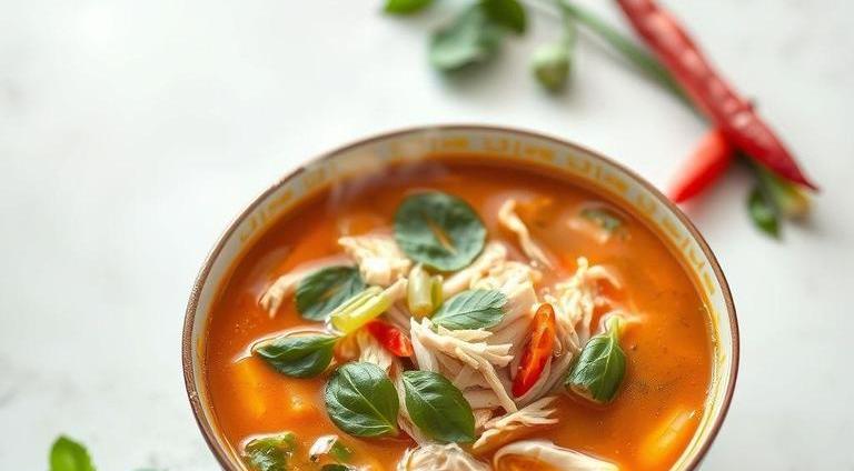 jamie oliver thai chicken soup