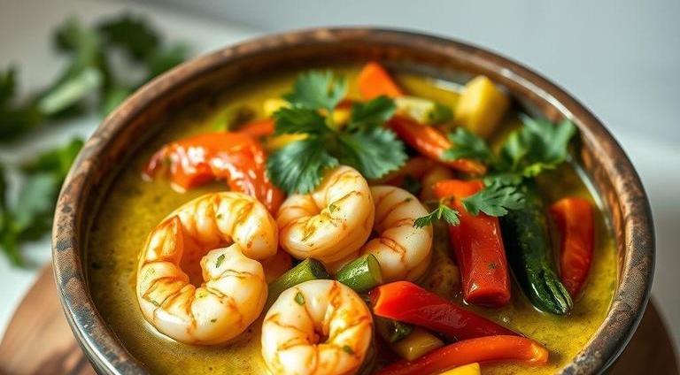 jamie oliver thai green prawn curry