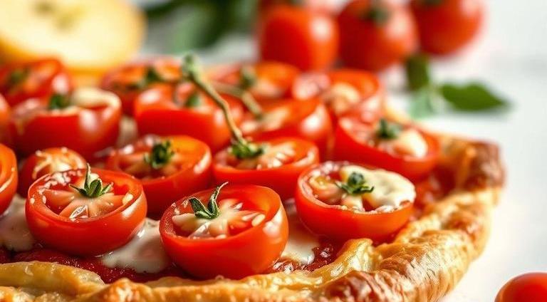 jamie oliver tomato tart puff pastry