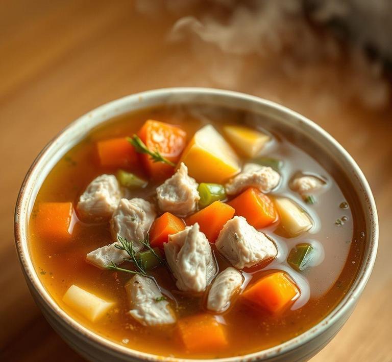 jamie oliver turkey soup
